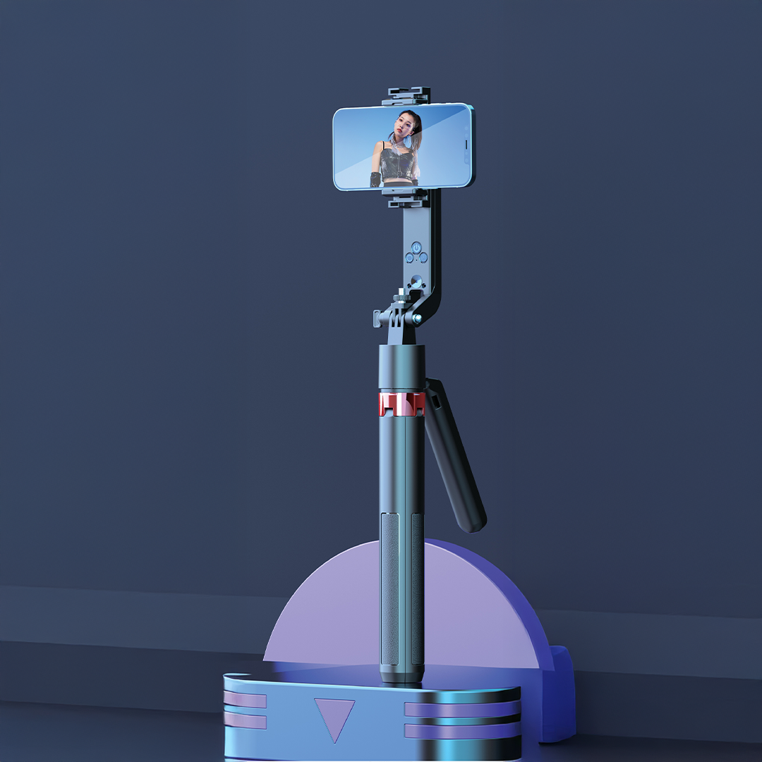 Asli Global Selfynix One Intelligent Face Tracking Selfie Stick & Tripod Stand, Extendable up to 1.8m Asli Global Selfynix One Intelligent Face Tracking Selfie Stick & Tripod Stand, Extendable up to 1.8m